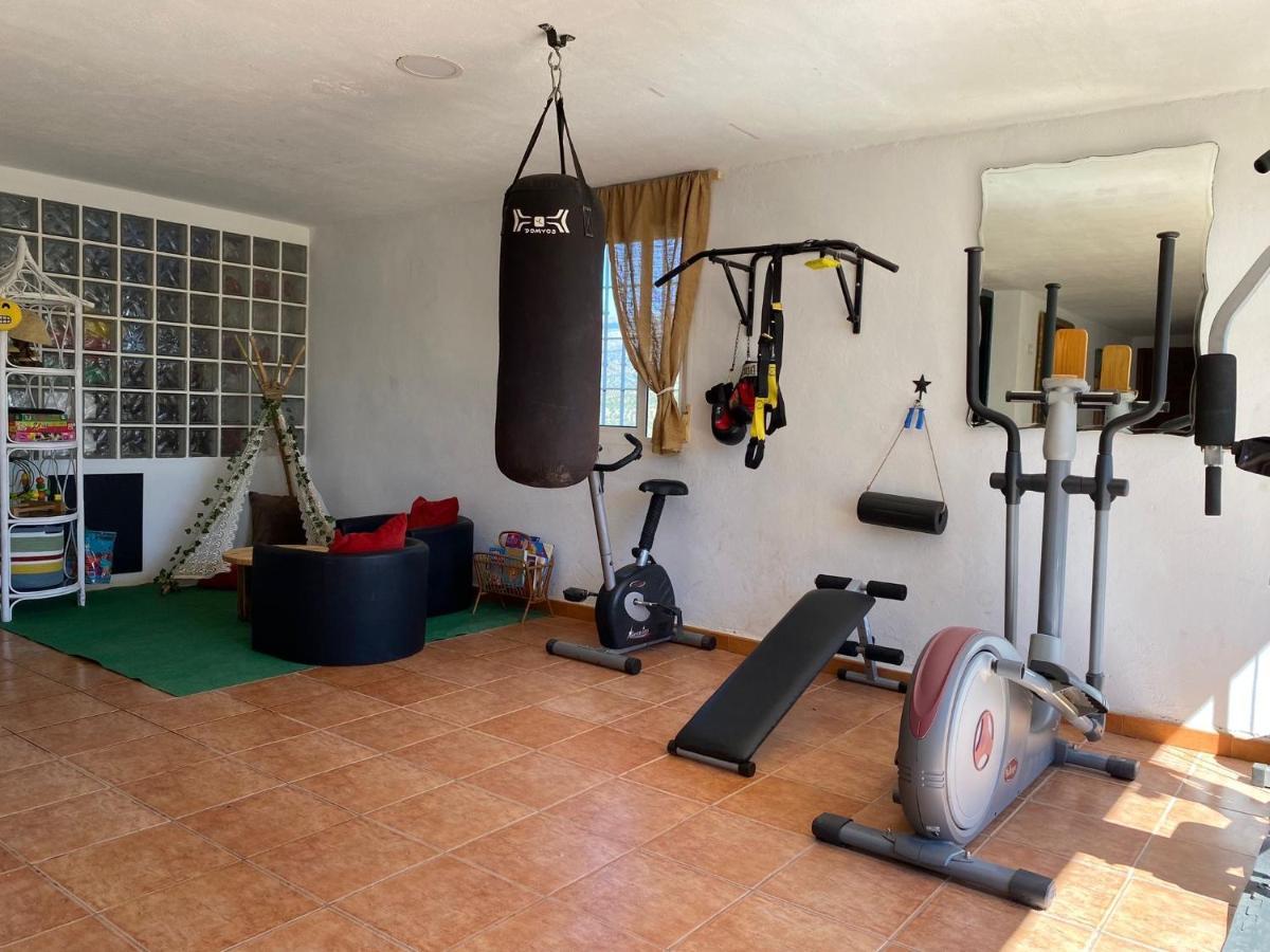 Finca Pil - Casa Rural Con Piscina Riogordo Ngoại thất bức ảnh